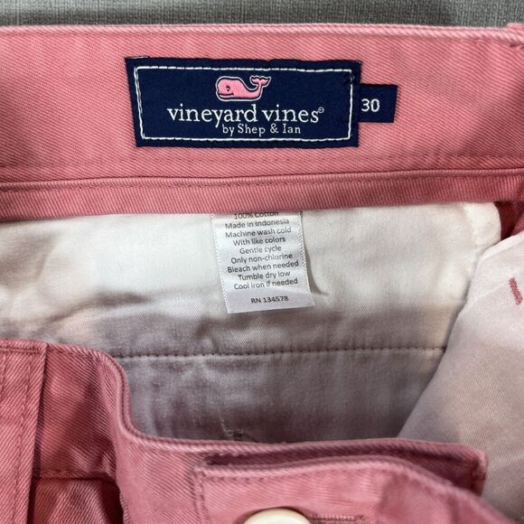 Vineyard Vines Mens 30‎ Red Chino Club Short - Picture 5 of 7